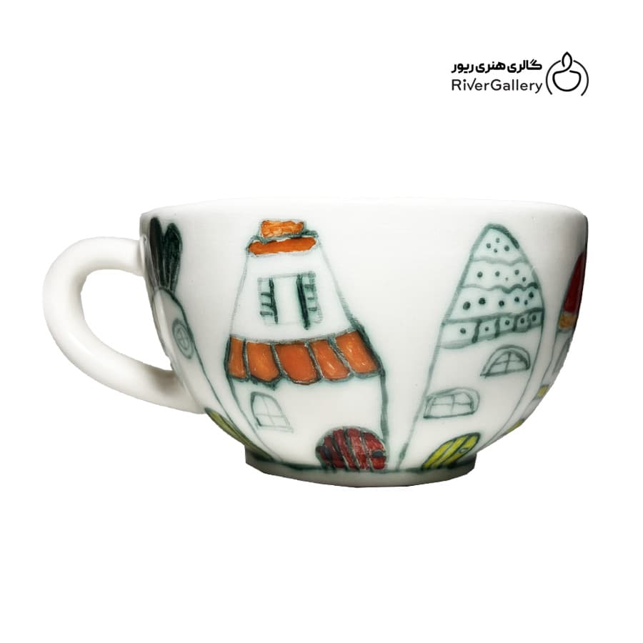 ماگ سرامیکی دست ساز خونه — تصویر ۳