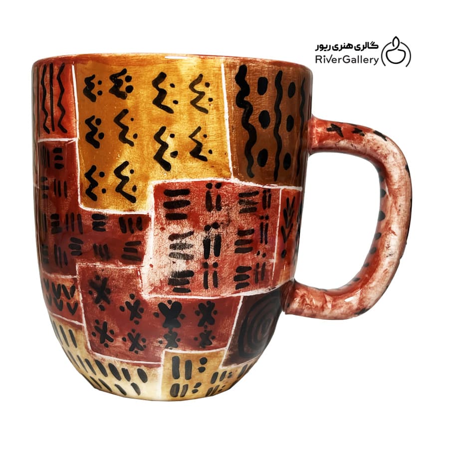 ماگ سرامیکی دست ساز باستان — تصویر ۸