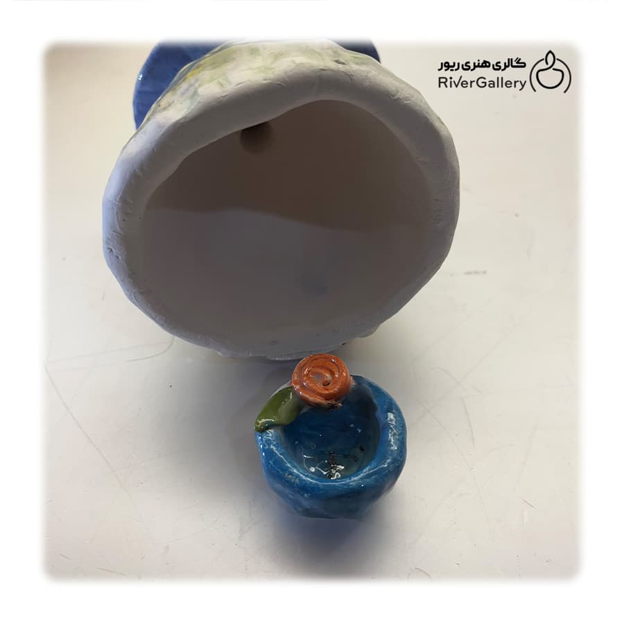جا عودی سرامیکی دست ساز کلبه دخترک — تصویر ۳