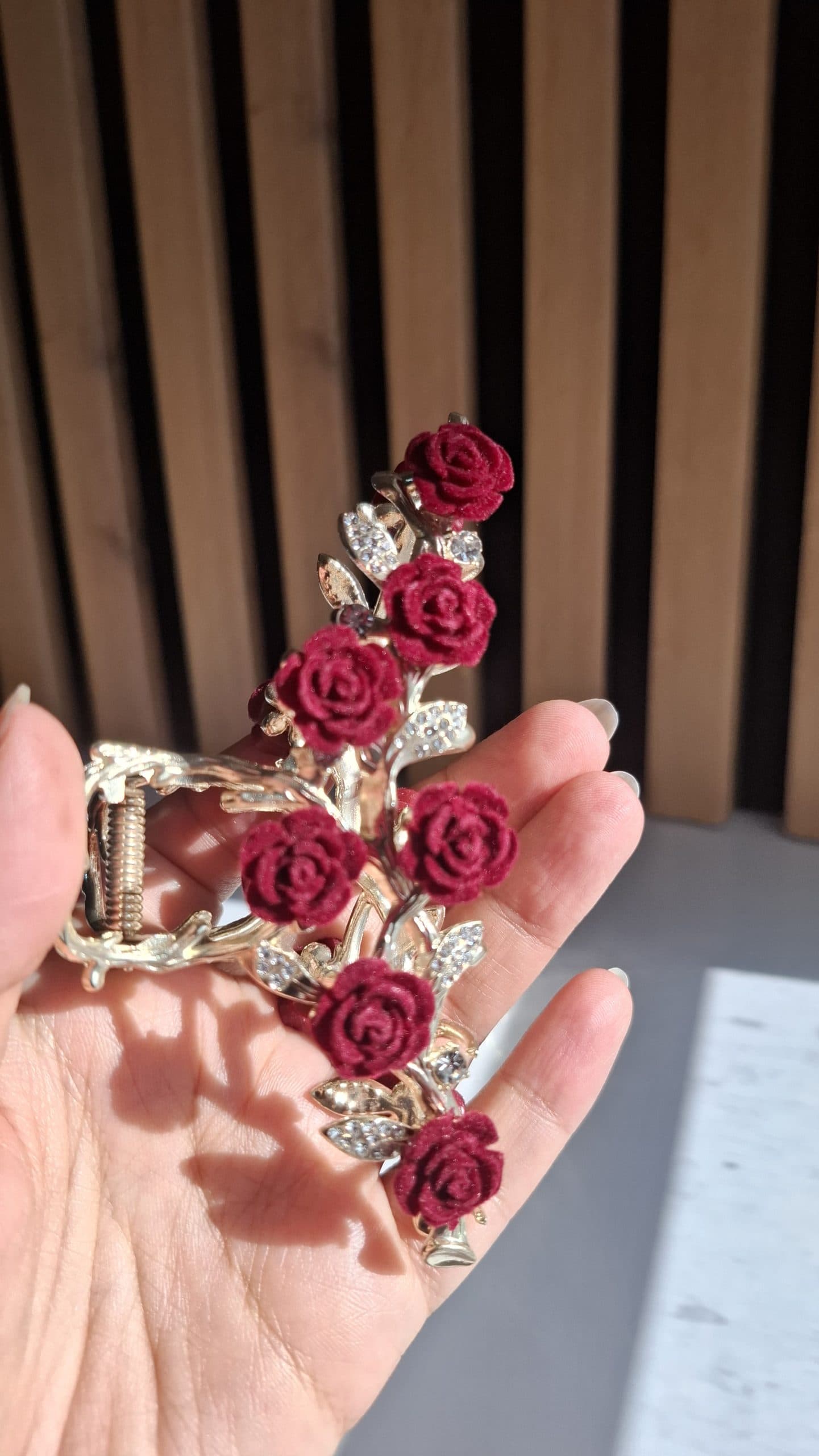 کلیپس باغ شکوفه قرمز — تصویر ۶
