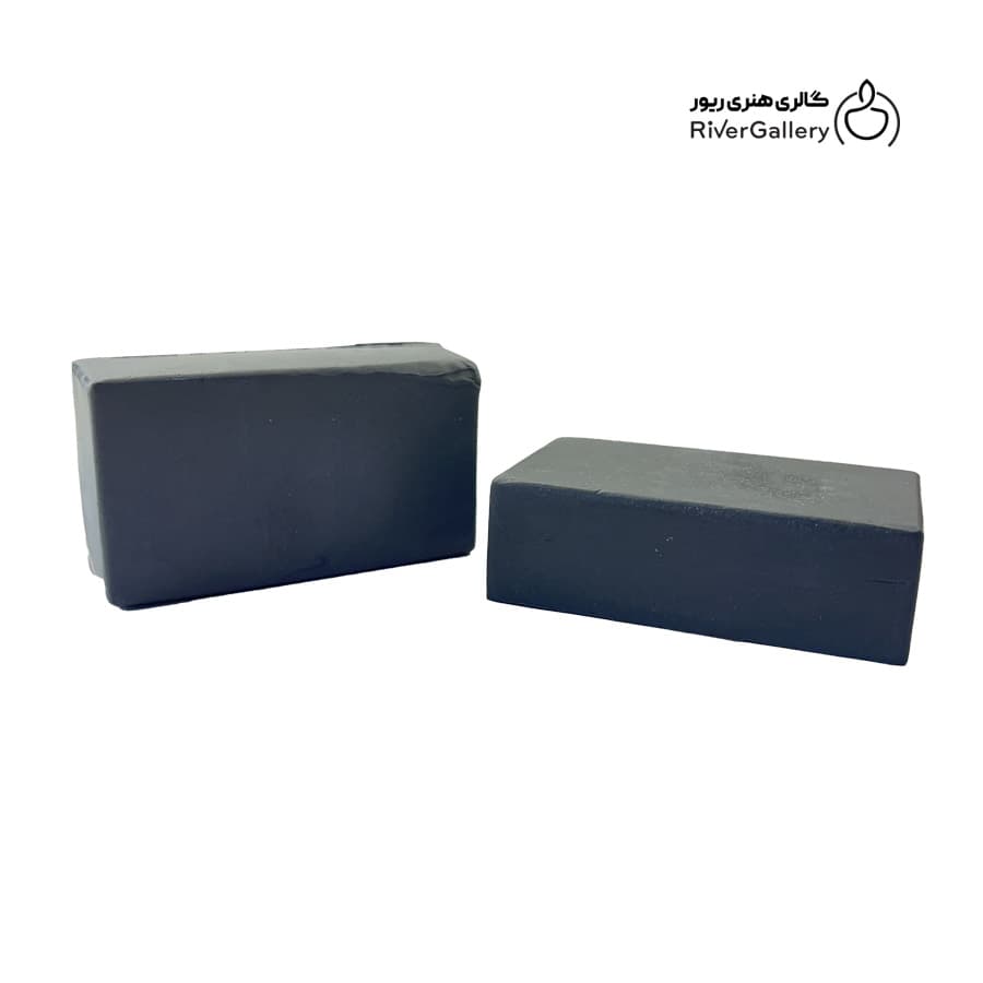 صابون دست‌ساز ضد جوش درخت چای و ذغال فعال مربعی