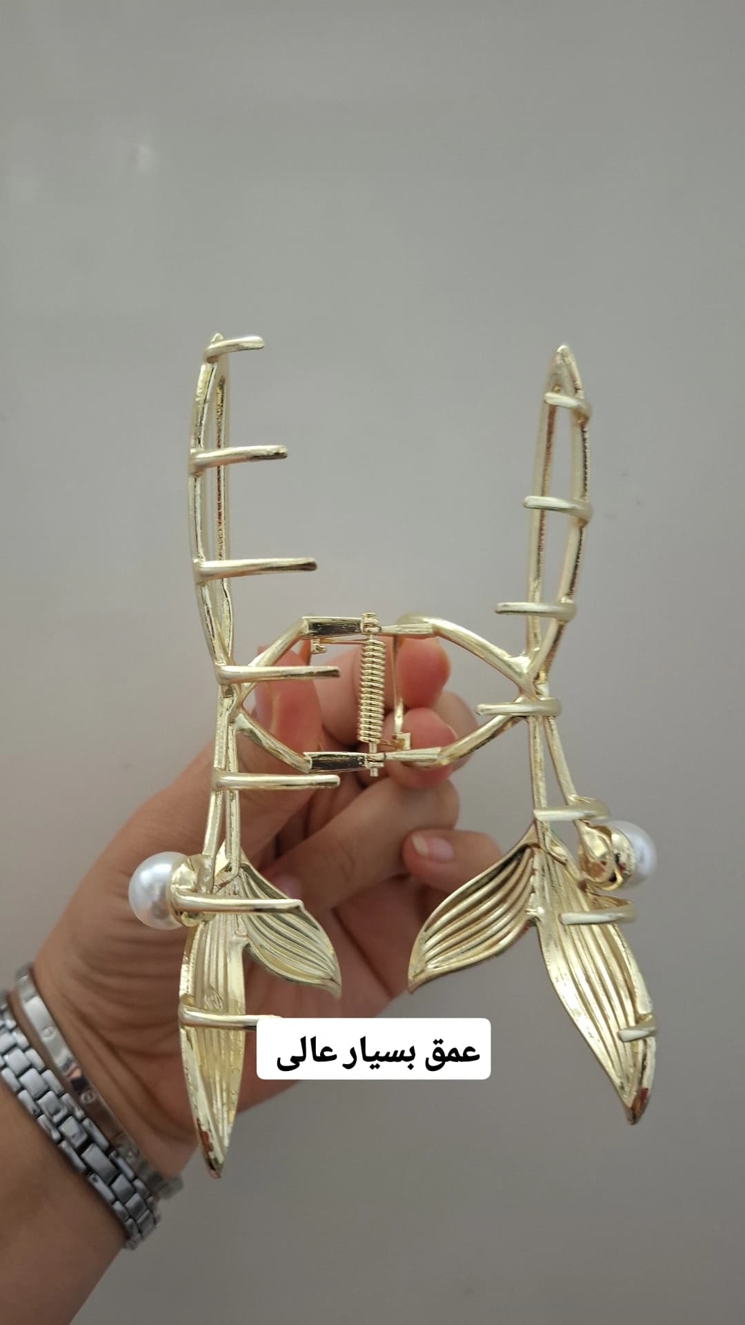 کلیپس دم ماهی سبز آبی(برندzaya) — تصویر ۷