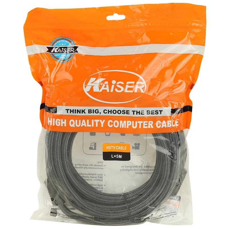 کابل HDMI 5m کایزر Kaiser — تصویر ۶