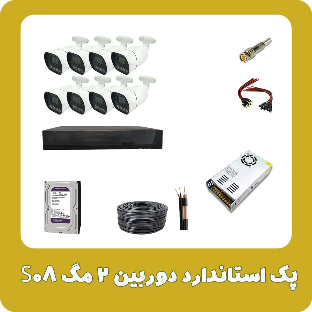 پک استاندارد دوربین 2 مگ S08 — تصویر ۱۰