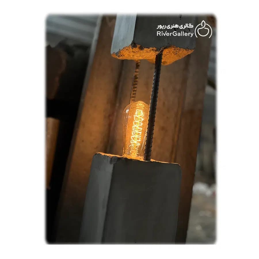 آباژور بتنی دست ساز شکست سکوت — تصویر ۶