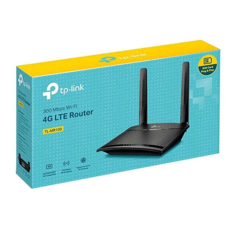 مودم سیم کارت خور بی سیم 4G تی پی-لینک مدل TL-MR100 — تصویر ۸