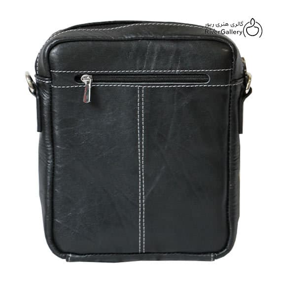 کیف رودوشی چرم طبیعی دست ساز امید — تصویر ۵