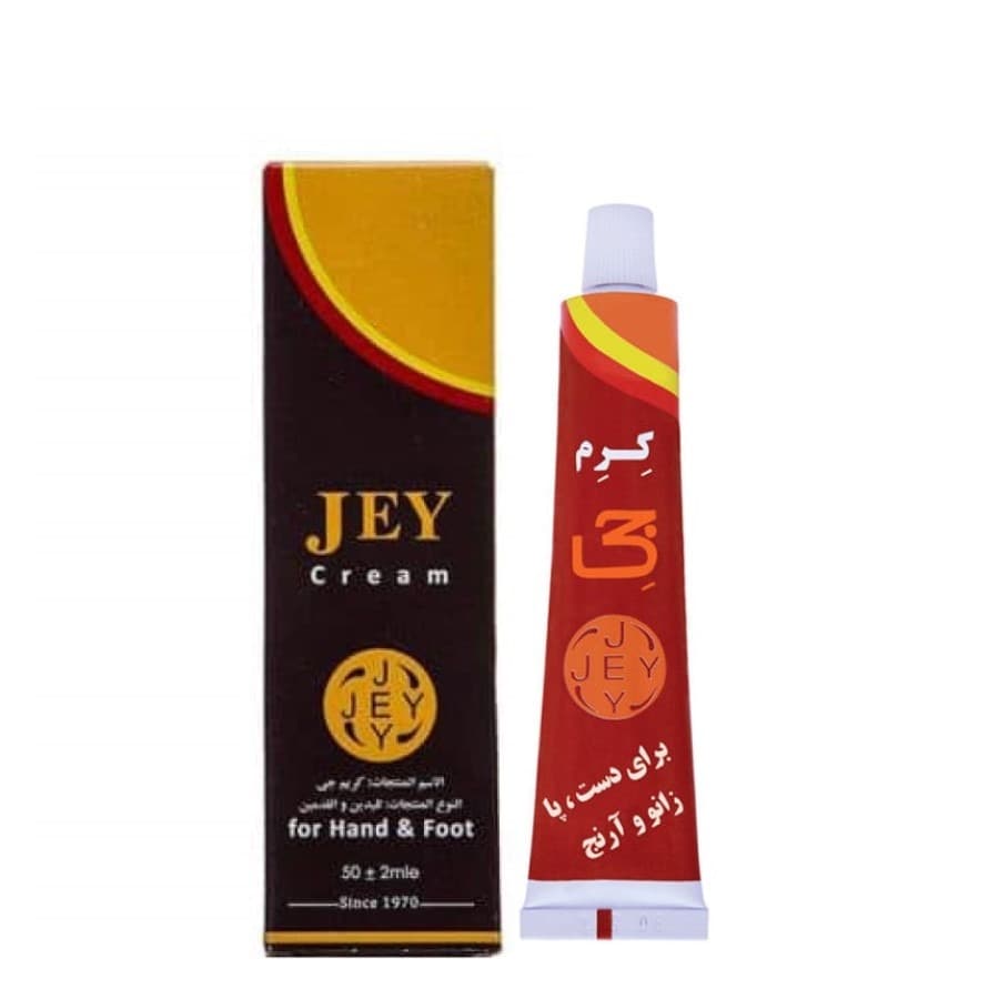 کرم درمانی و ترمیمی ترک پا جی – JEY