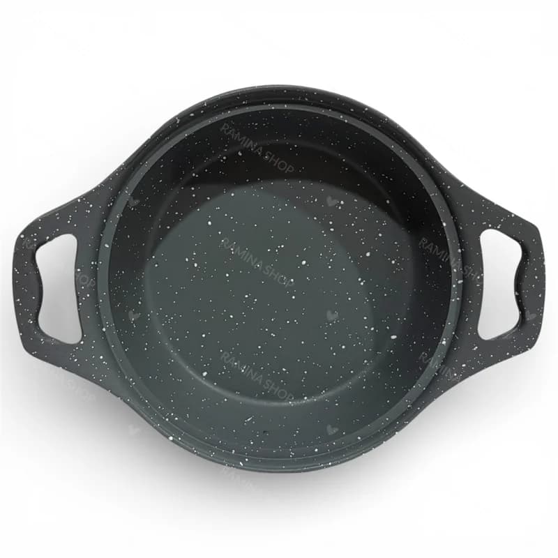 سرویس قابلمه چدن 5 پارچه نوزاد طوسی پیلو Pilau — تصویر ۶