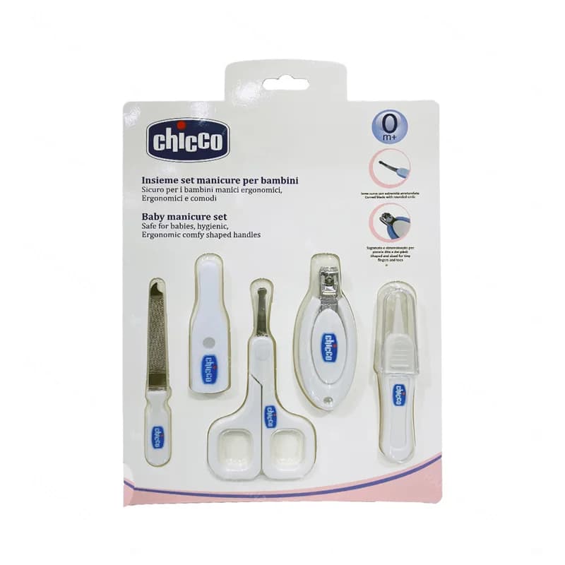 ست لوازم مراقبتی و مانیکور ناخن نوزاد چیکو Chicco — تصویر ۵