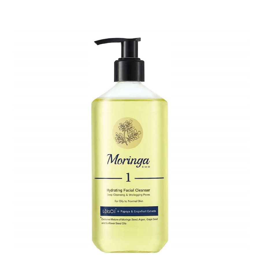 ژل شستشو و آبرسان 1 پوست نرمال تا چرب مورینگاامو MORINGA EMO