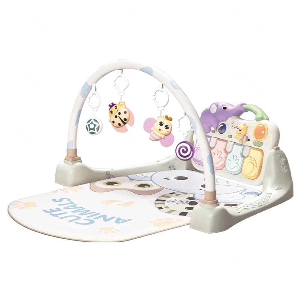 تشک بازی پیانویی طرح حیوانات هالی تویز Huile toys — تصویر ۲