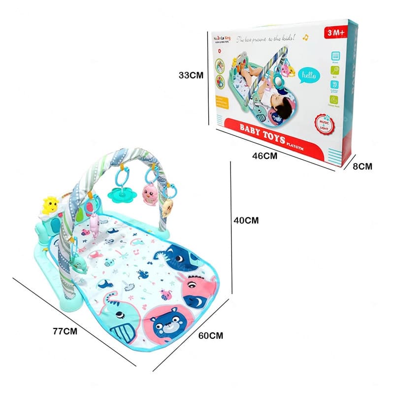 تشک بازی پیانویی طرح حیوانات Huan Le Xing Toys — تصویر ۷