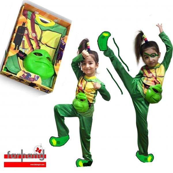 ست لباس با نقاب نينجا