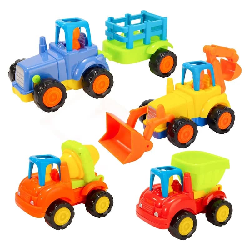 اسباب بازی ماشین بسته 4 عددی ساخت و ساز 326 هالی تویز Huile Toys
