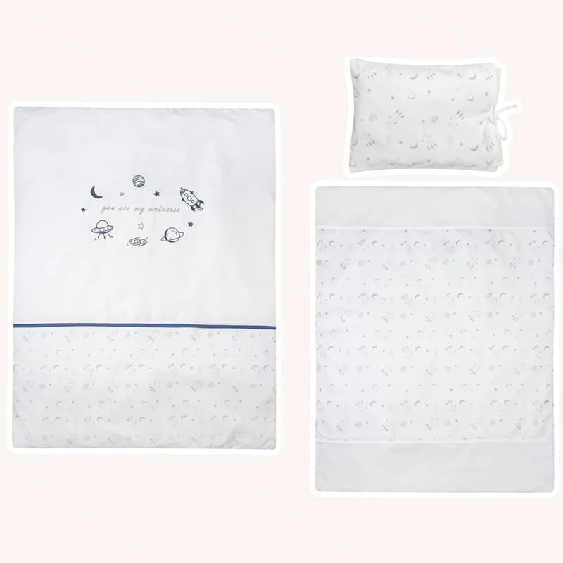 سرویس خواب 3 تکه نوزادی پسرانه طرح کهکشان Cocoon