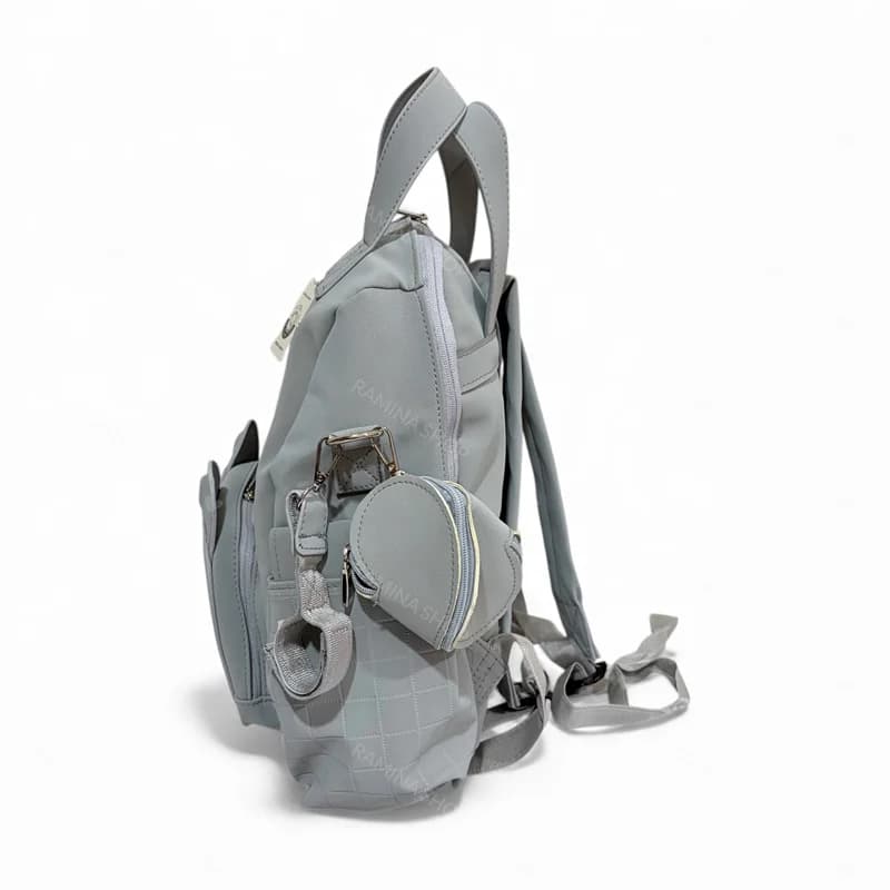 کوله پشتی لوازم مادر و کودک طرح گربه مامی بگ Mommybag — تصویر ۸