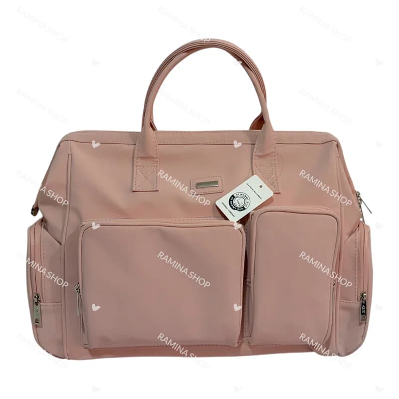 ساک لوازم رو دوشی مادر طرح چرم QZmommybag — تصویر ۷