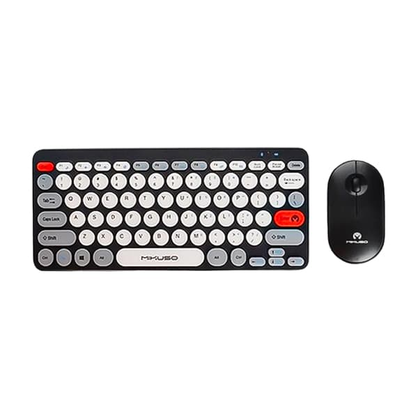 ماوس و کیبورد بی سیم Mikuso C027 — تصویر ۳