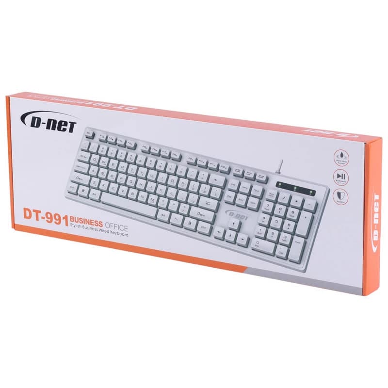 کیبورد سیمی DNet مدل DT-991 — تصویر ۶