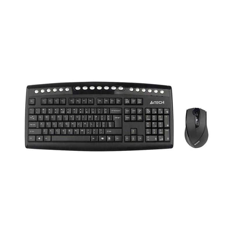 کیبورد و موس بی سیم ایفورتک 9200F — تصویر ۵