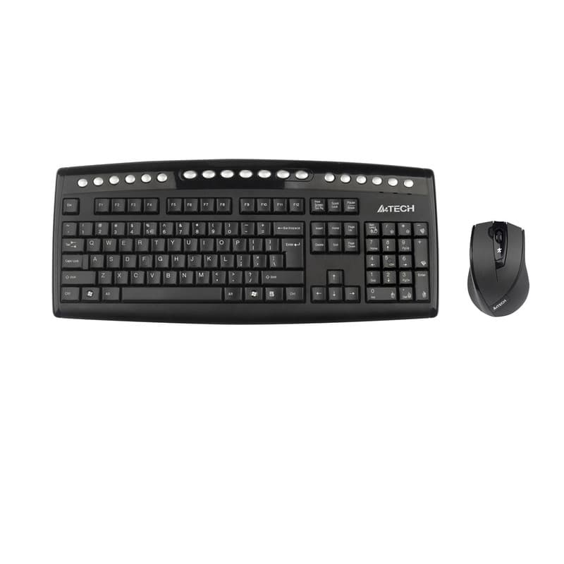 کیبورد و موس بی سیم ایفورتک 9200F — تصویر ۳