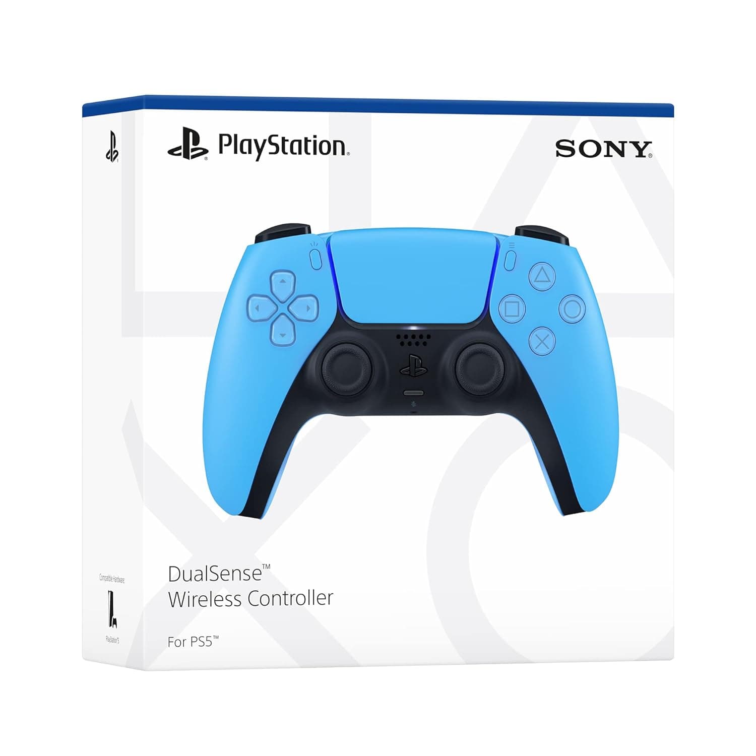 دسته بازی سونی آبی روشن(LIGHT BLUE) PS5 DualSense سری w سفارش اروپا+6 ماه ضمانت