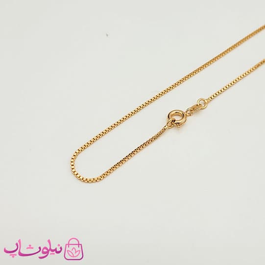 زنجیر زنانه ژوپینگ طرح ایتالیایی 35 سانت کد 1291