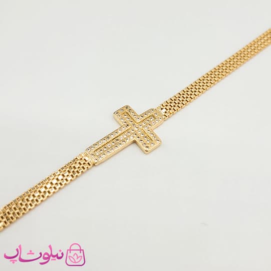 دستبند دخترانه ysx مدل صلیب کد 94