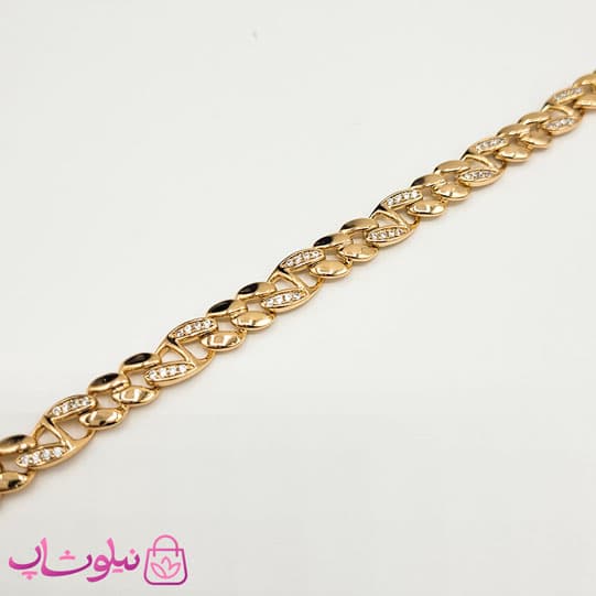 دستبند زنانه ژوپینگ نگیندار کد 2291 — تصویر ۶