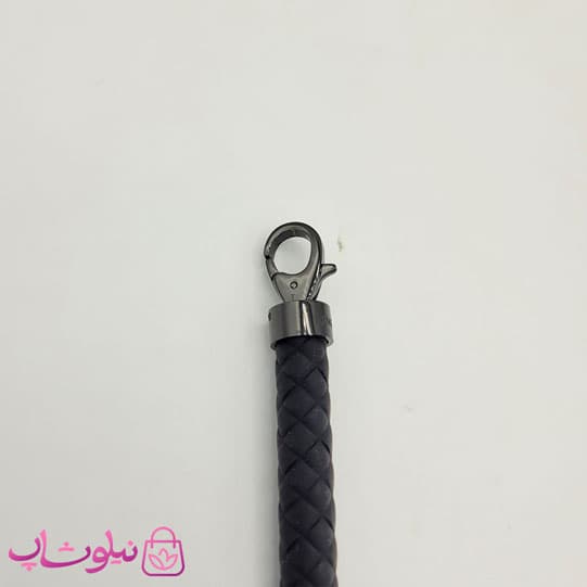 دستبند امگا رابر مشکی قفل مشکی مردانه زنانه کیفیت مستر کد 650 — تصویر ۱۰