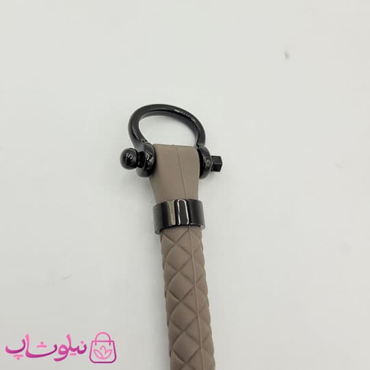 دستبند امگا رابر طوسی با قفل مشکی کیفیت مستر — تصویر ۱۱