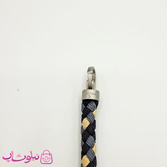 دستبند امگا کنفی سه رنگ قفل نقره ای مات مسترکپی — تصویر ۹