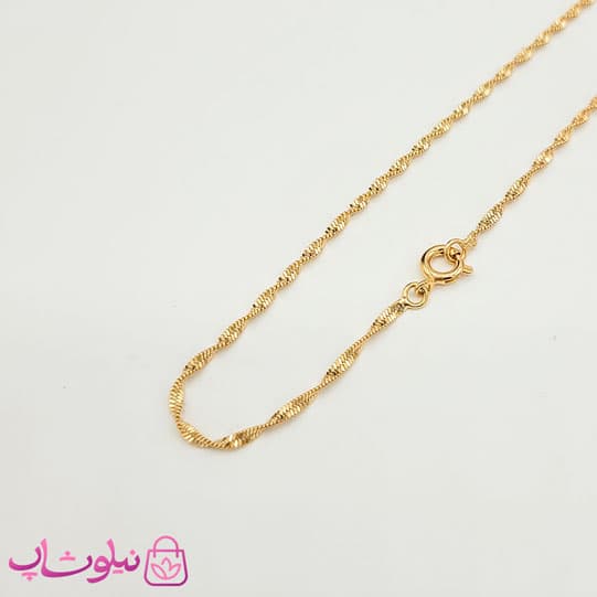 زنجیر دیسکویی زنانه ژوپینگ 45 سانت کد 1491