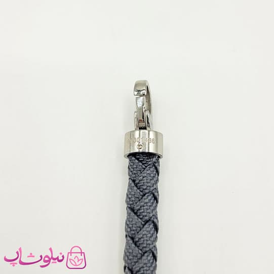 دستبند امگا برزنتی یا کنفی طوسی مسترکپی — تصویر ۹