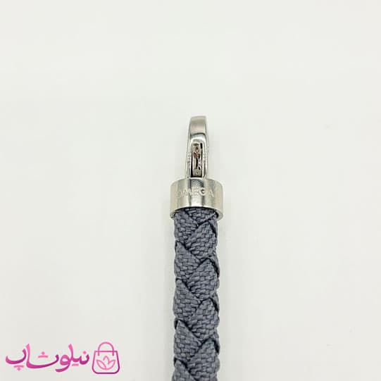 دستبند امگا برزنتی یا کنفی طوسی مسترکپی — تصویر ۱۰