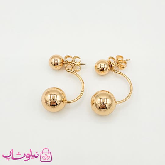 گوشواره زنانه ژوپینگ مدل توپی کد 1598