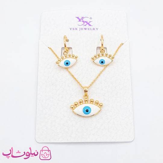 نیم ست دخترانه YSX مدل چشم کد 1791