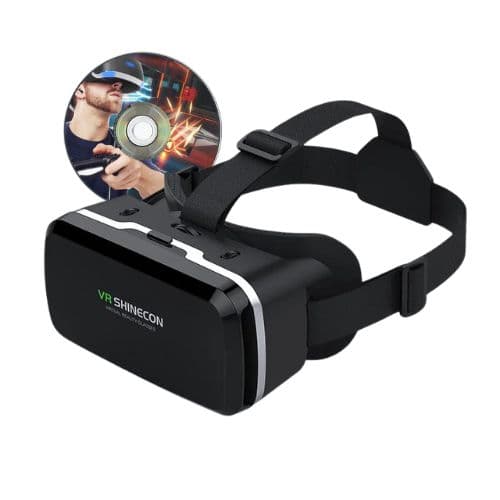 هدست واقعیت مجازی شاینکن G06A به همراه پکیج بازی‌ها و فیلم‌های واقعیت مجازی VR
