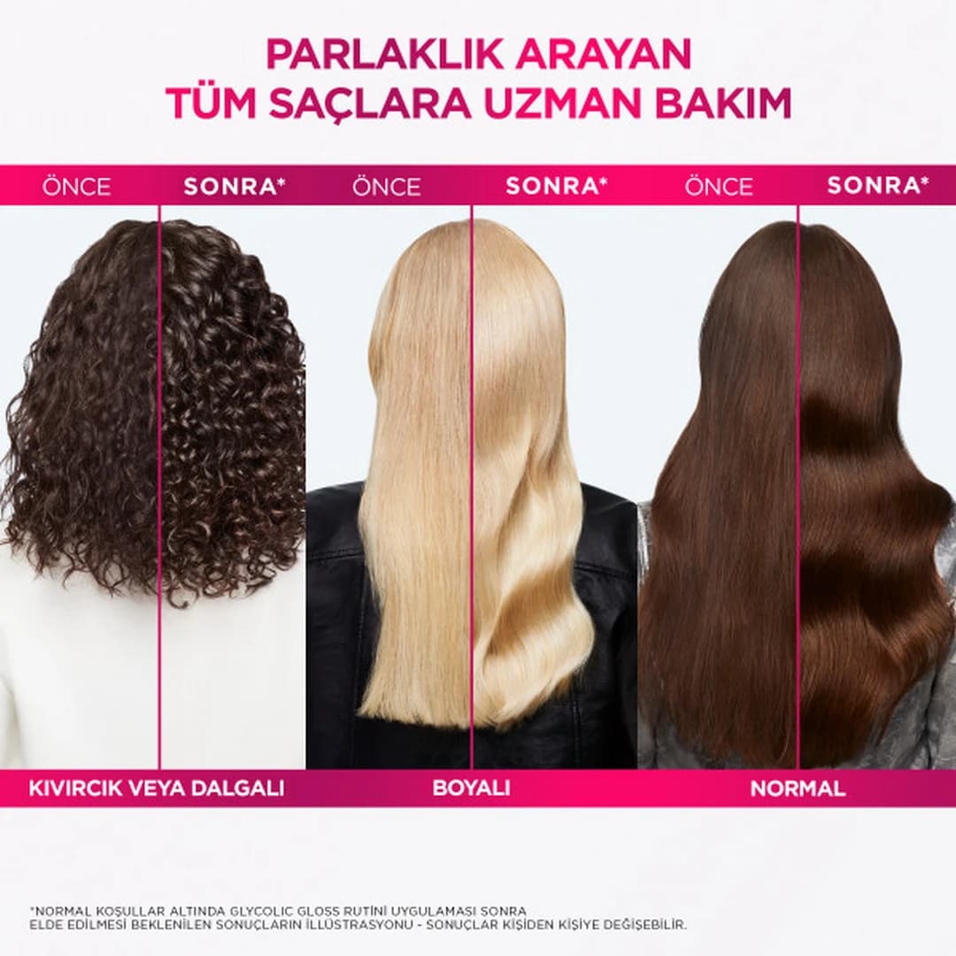 شامپو بدون سولفات براق کننده مو ELSEVE مدل GLYCOLIC GLOSS — تصویر ۷