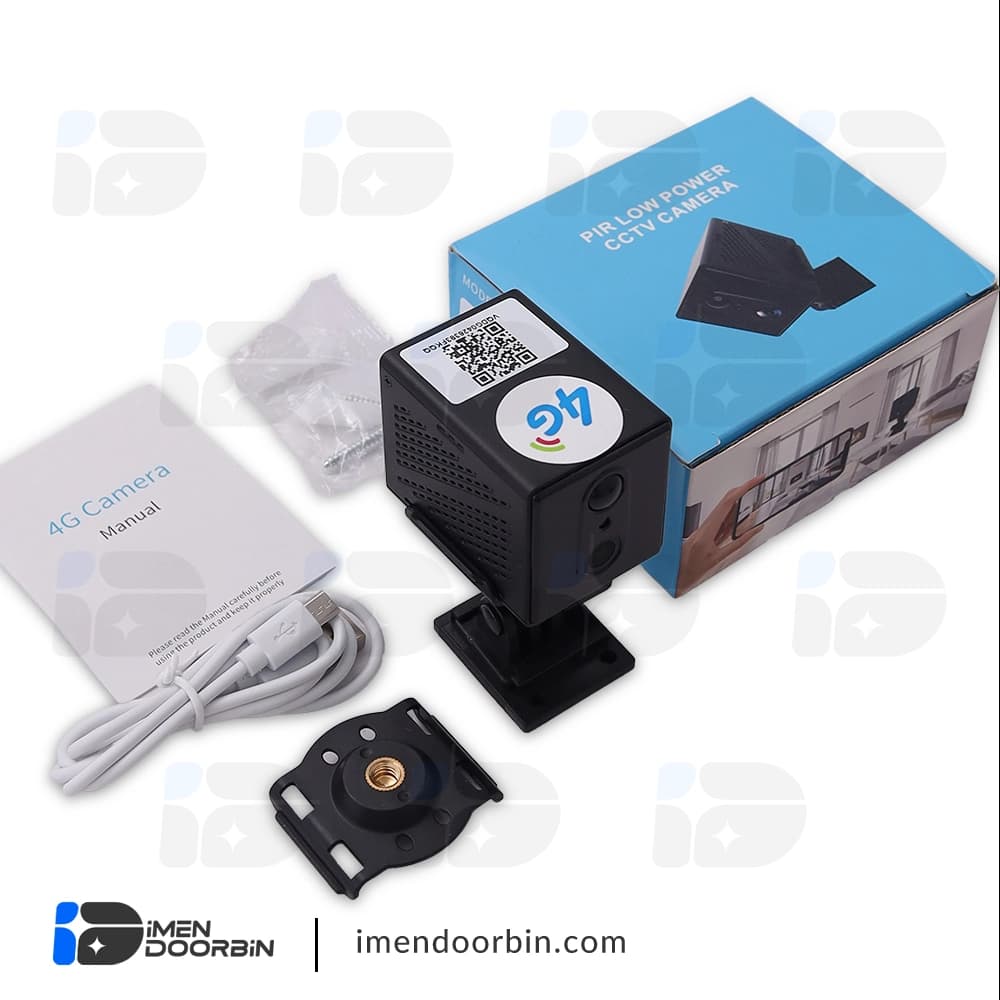 مینی دوربین سیم کارت خور کوچک 4G با دید در شب رنگی — تصویر ۷