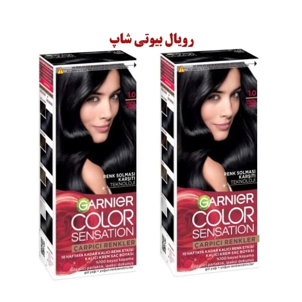پک 2 عددی رنگ موی مشکی شماره 1 مدل SENSATION — تصویر ۸