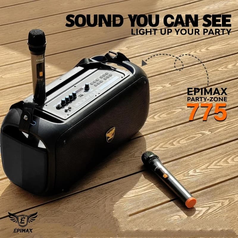 اسپیکر بلوتوثی قابل حمل اپیمکس مدل EPIMAX-775 — تصویر ۱۱