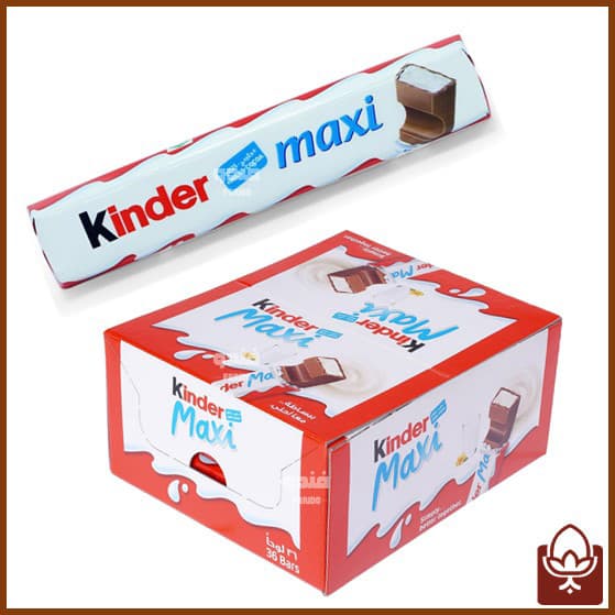 شکلات کیندر مکسی (Kinder Maxi) باکس 36 تایی — تصویر ۳