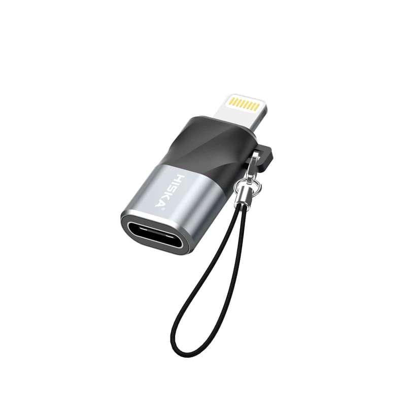 مبدل OTG USB-C به لایتنینگ هیسکا مدل Hiska H7