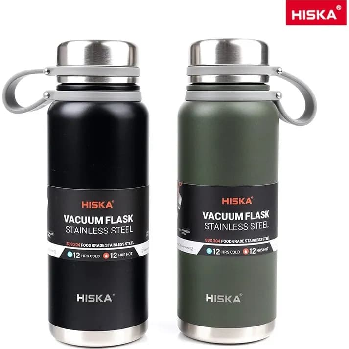 فلاسک سفری استیل وکیوم استیل ضد زنگ Hiska HR-80 — تصویر ۱۱