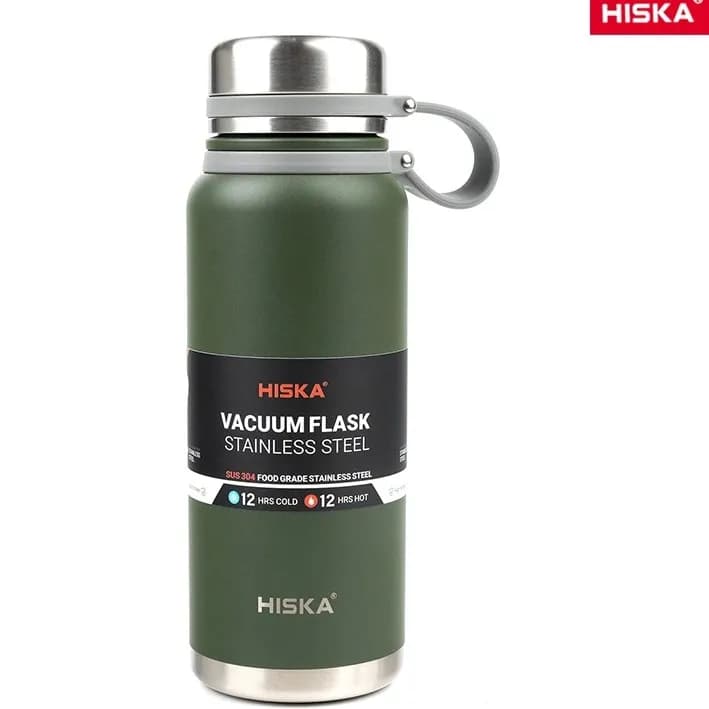 فلاسک سفری استیل وکیوم استیل ضد زنگ Hiska HR-80 — تصویر ۷