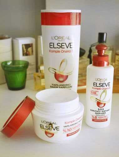 پک شامپو و کرم کراتینه مو ELSEVE مدل KOMPLE ONARICI 5 — تصویر ۱۰