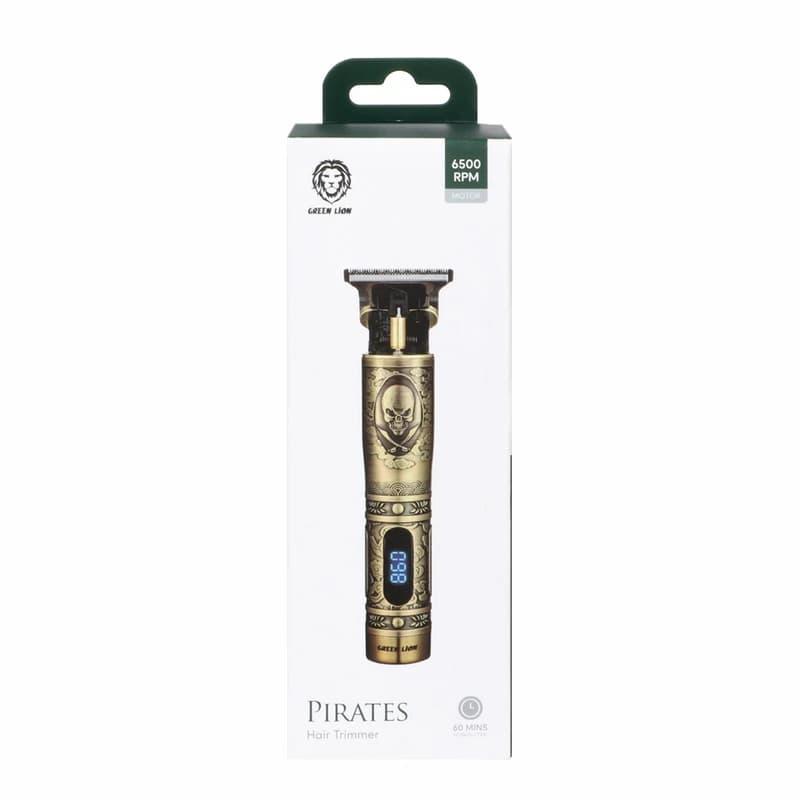 ماشین اصلاح موی سر و صورت صفر زن گرین لاین مدل PIRATES GNPHTMRGD