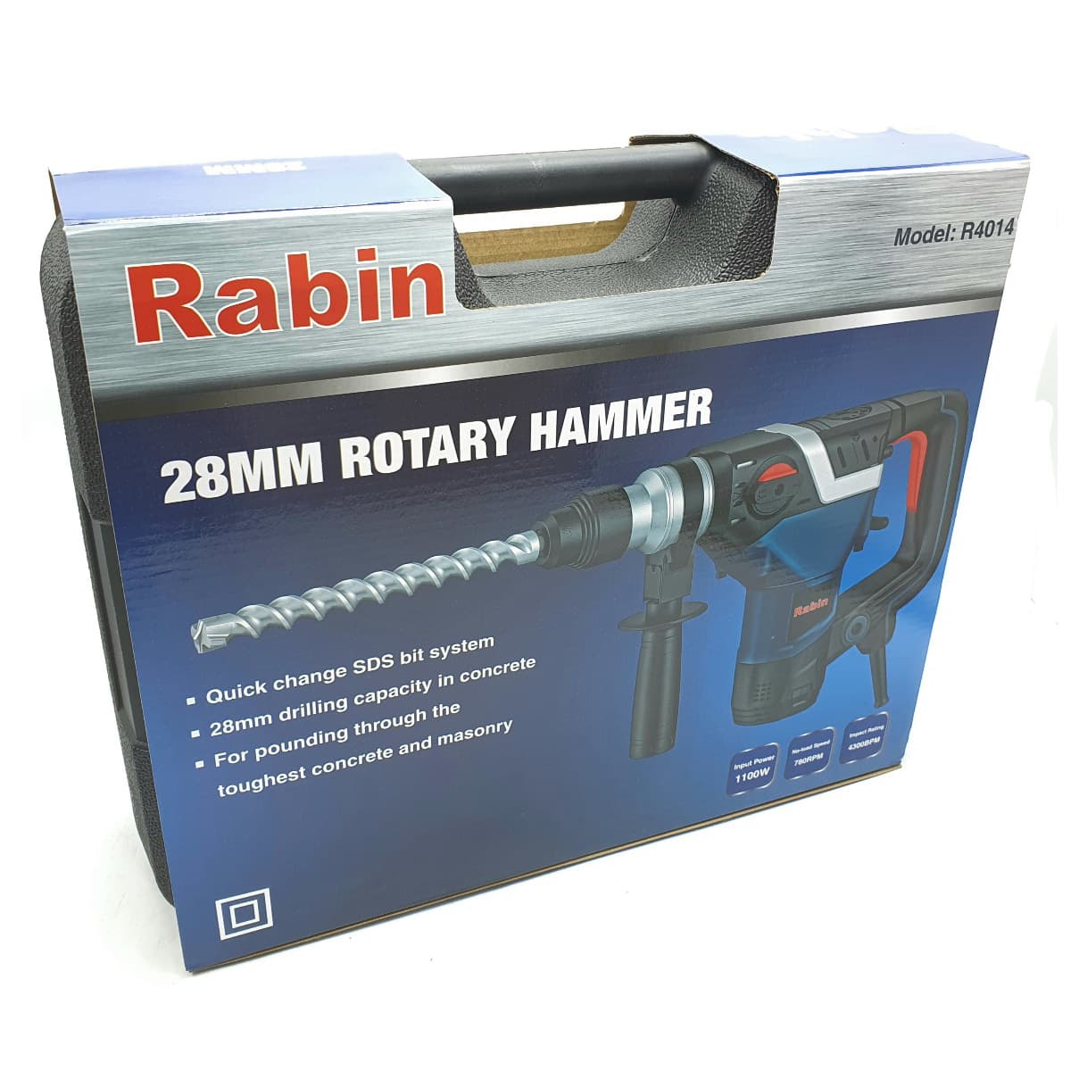 دریل بتن کن رابین مدل R4014 کد 28MM — تصویر ۴